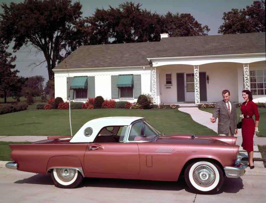  Ford Thunderbird (P5/40) 1955 года  (фото 53 из 128)